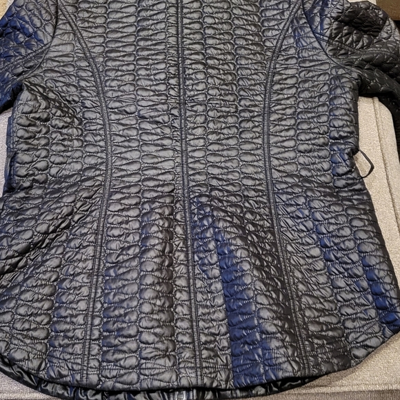 Chico's Black Quilted Jacket - Picture 10 of 16